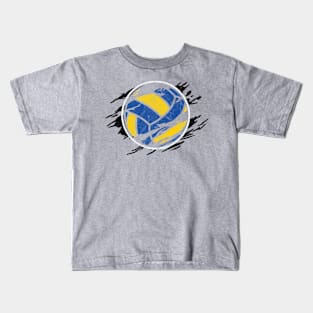 Volleyball vintage Kids T-Shirt